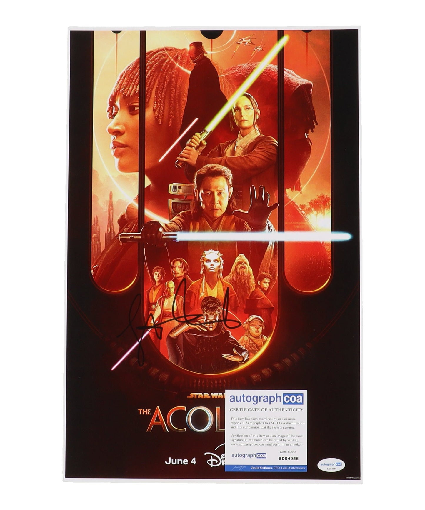 Leslye Headland Signed "The Acolyte" Star Wars