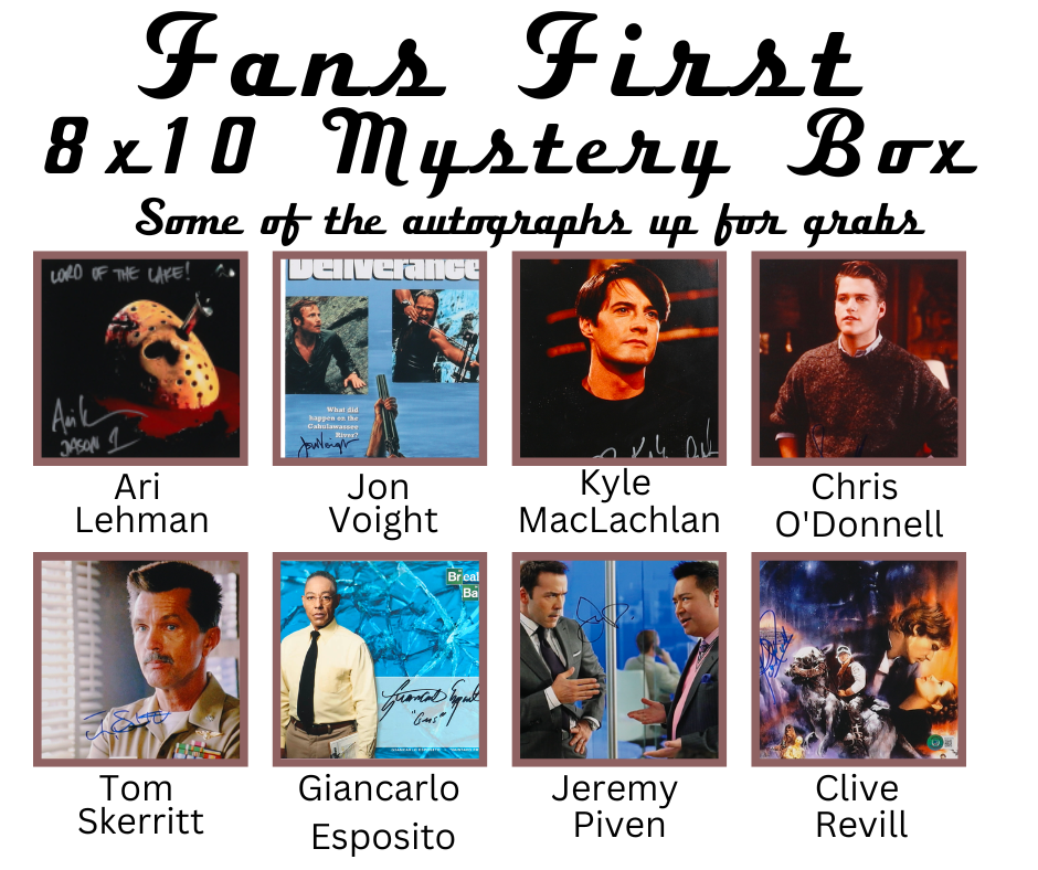 8x10 Signed Mystery Box / Subscription Box Mystery Box