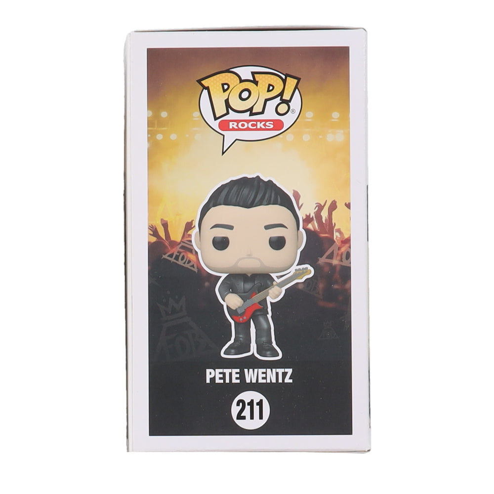 Pete Wentz Signed "Fall Out Boy" Funko Pop! Vinyl Fall Out Boy