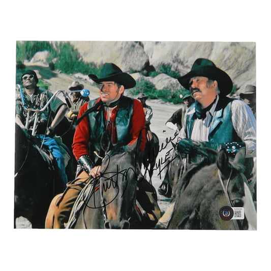 Burton Gilliam Signed "Blazing Saddles" 8x10 Blazing Saddles
