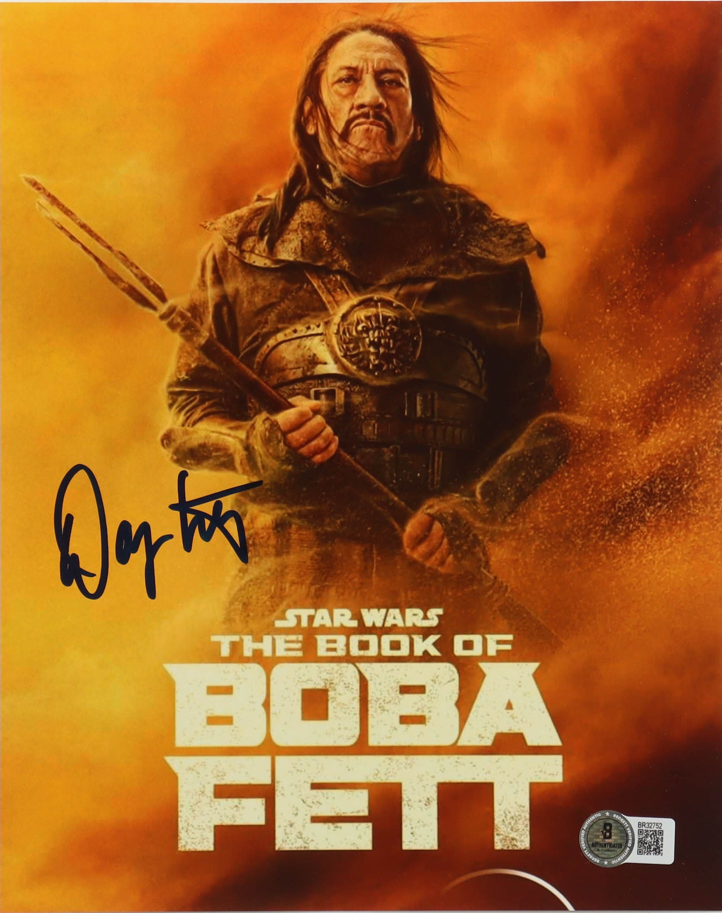 Danny Trejo Signed "Star Wars: The Book of Boba Fett" Star Wars