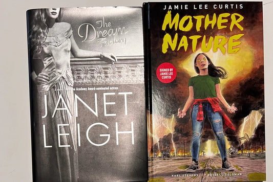 Jamie Lee Curtis & Janet Leigh Signed Books Psycho