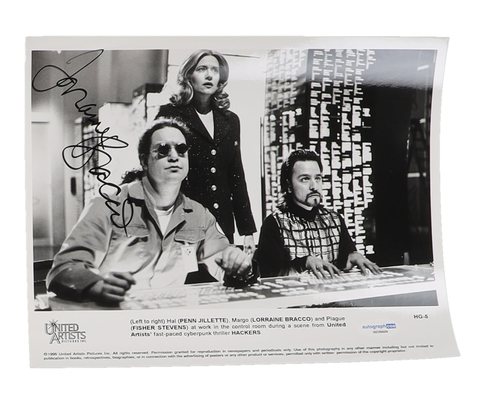 Lorraine Bracco Signed Hackers HACKERS