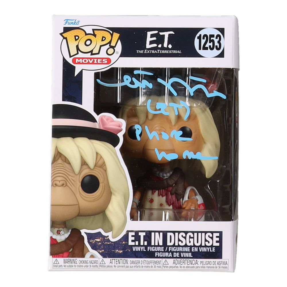 Funko Pop ET with the glowing deals heart SIGNED BY Matthew De Meritt