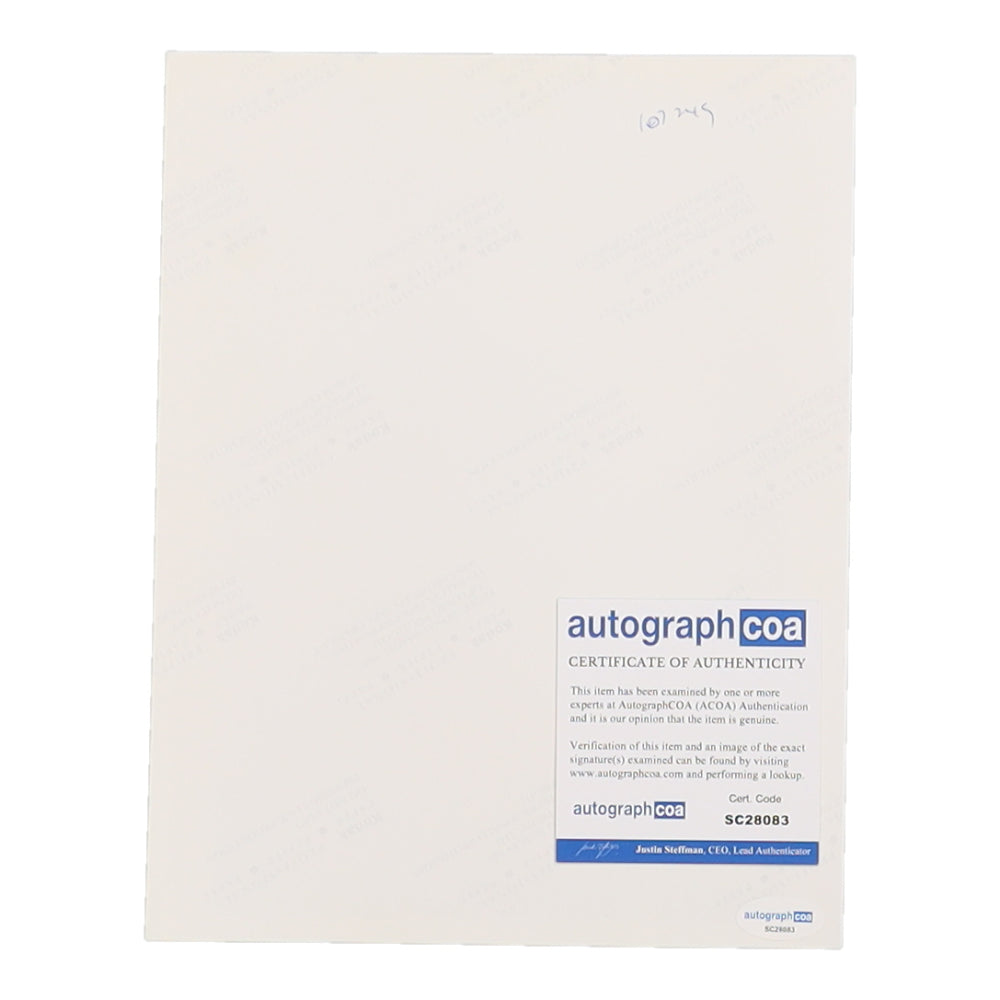 Matthew Modine Signed 8x10 Photo Stranger Things