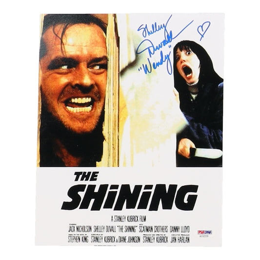 Shelley Duvall Signed "The Shining" 8x10 poster The Shining