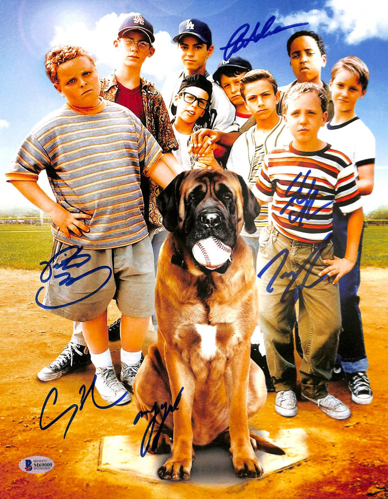 Cast signed11x14 The Sandlot Kids The Sandlot