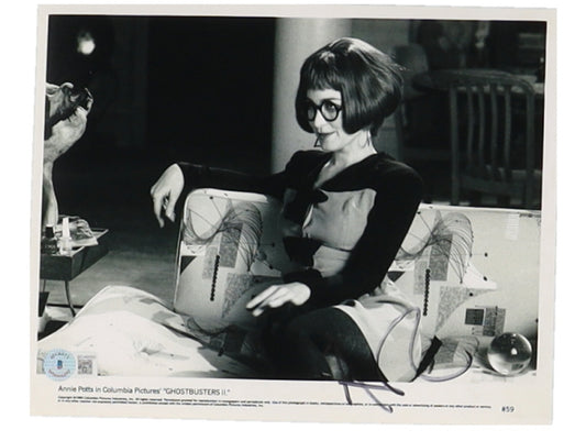 Annie Potts Signed Ghostbusters 8x10 FansFirst
