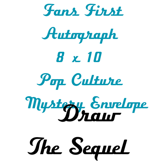 Pop Culture Autograph Mystery Envelope July Draw 1 - 5 Mystery Envelope