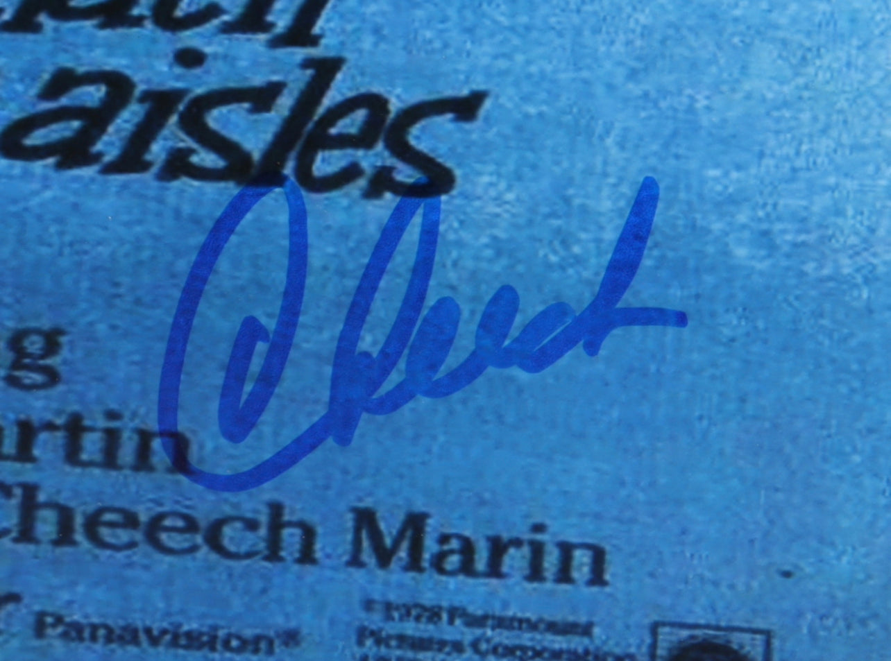 Cheech & Chong signed Up In Smoke Movie Poster Cheech & Chong