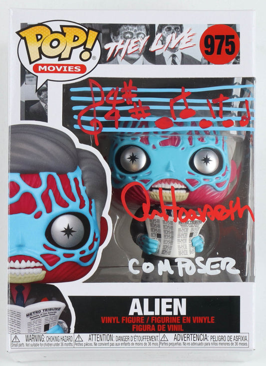 Alan Howarth Signed "They Live" Funko Pop! Vinyl #975 They Live