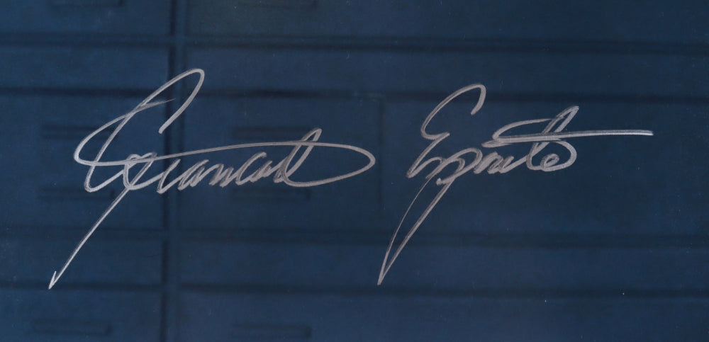 Star Wars - The Mandolorian 16x20 dual signed Giancarlo Esposito & David Acord Star Wars