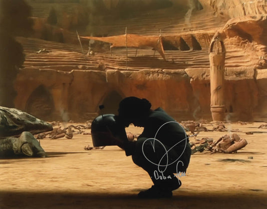 Daniel Logan Signed Star Wars (young Boba Fett) 11x14 Star Wars