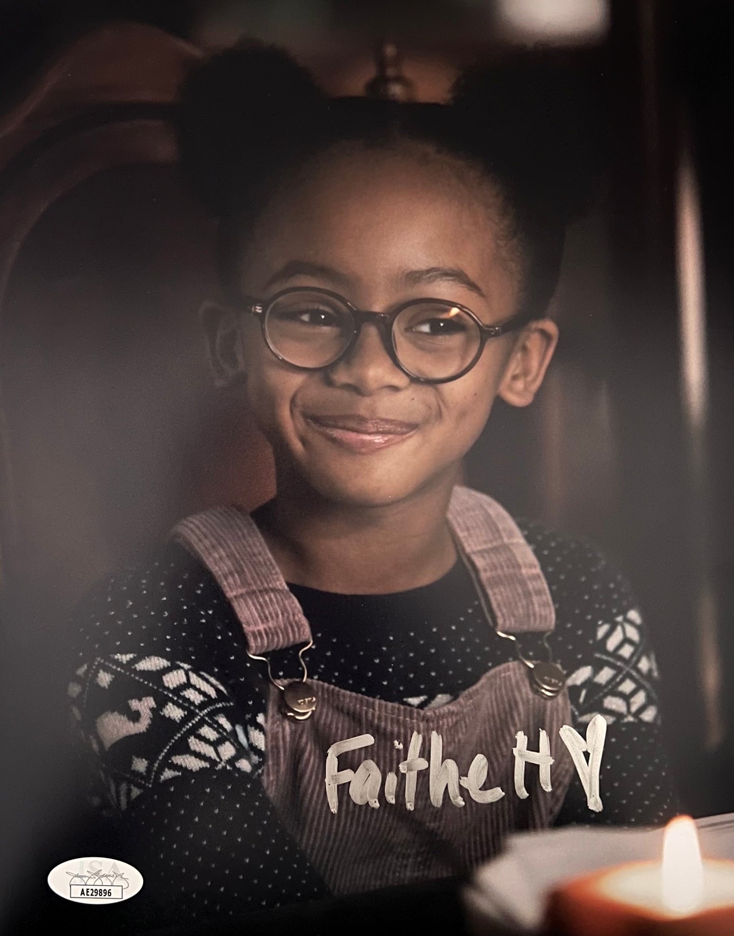 Faithe Herman signed 8x10 Shazam! Shazam!