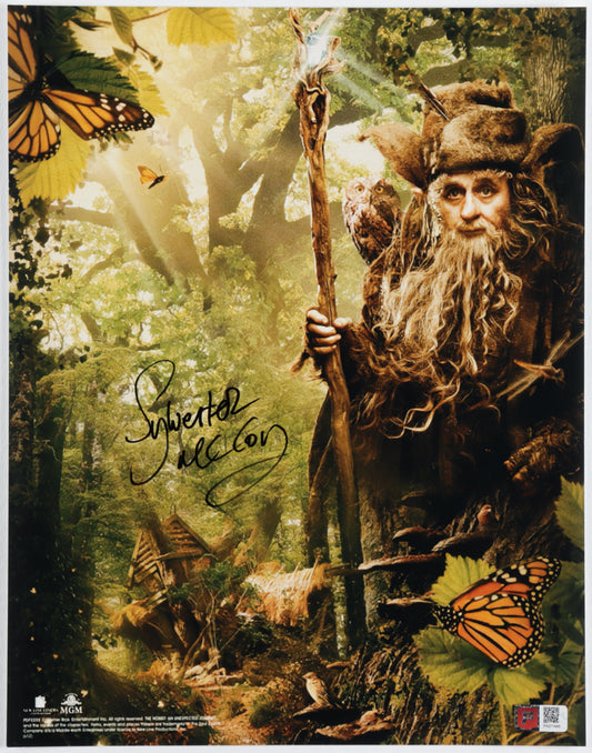 The Hobbit 11x14 signed by Sylvester McCoy The Hobbit