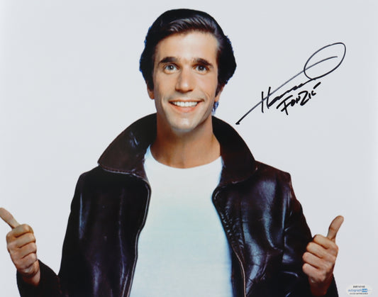 Henry Winkler Signed - Fonzie Happy Days Happy Days
