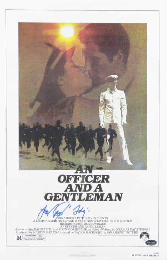 An Officer and a Gentleman signed of Louis Gossett Jr An Officer and a Gentleman