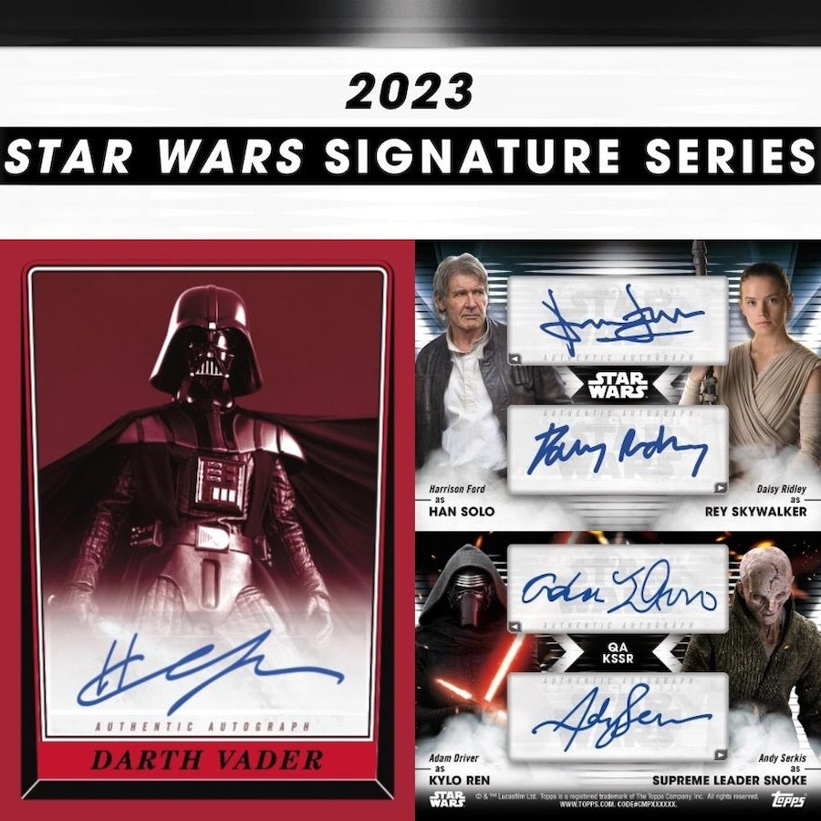 Star Wars Signature Series Hobby Box (Topps 2023) Star Wars