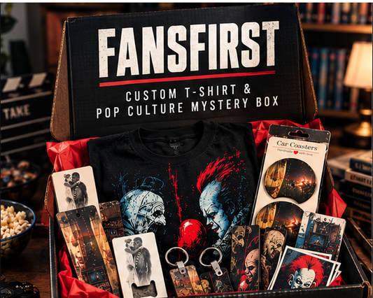 Custom T-Shirt Pop Culture Mystery Box FansFirst
