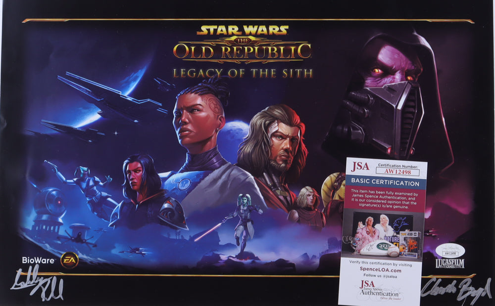 Ashley Ruhl & Charles Boyd Signed "Star Wars: The Old Republic" Star Wars
