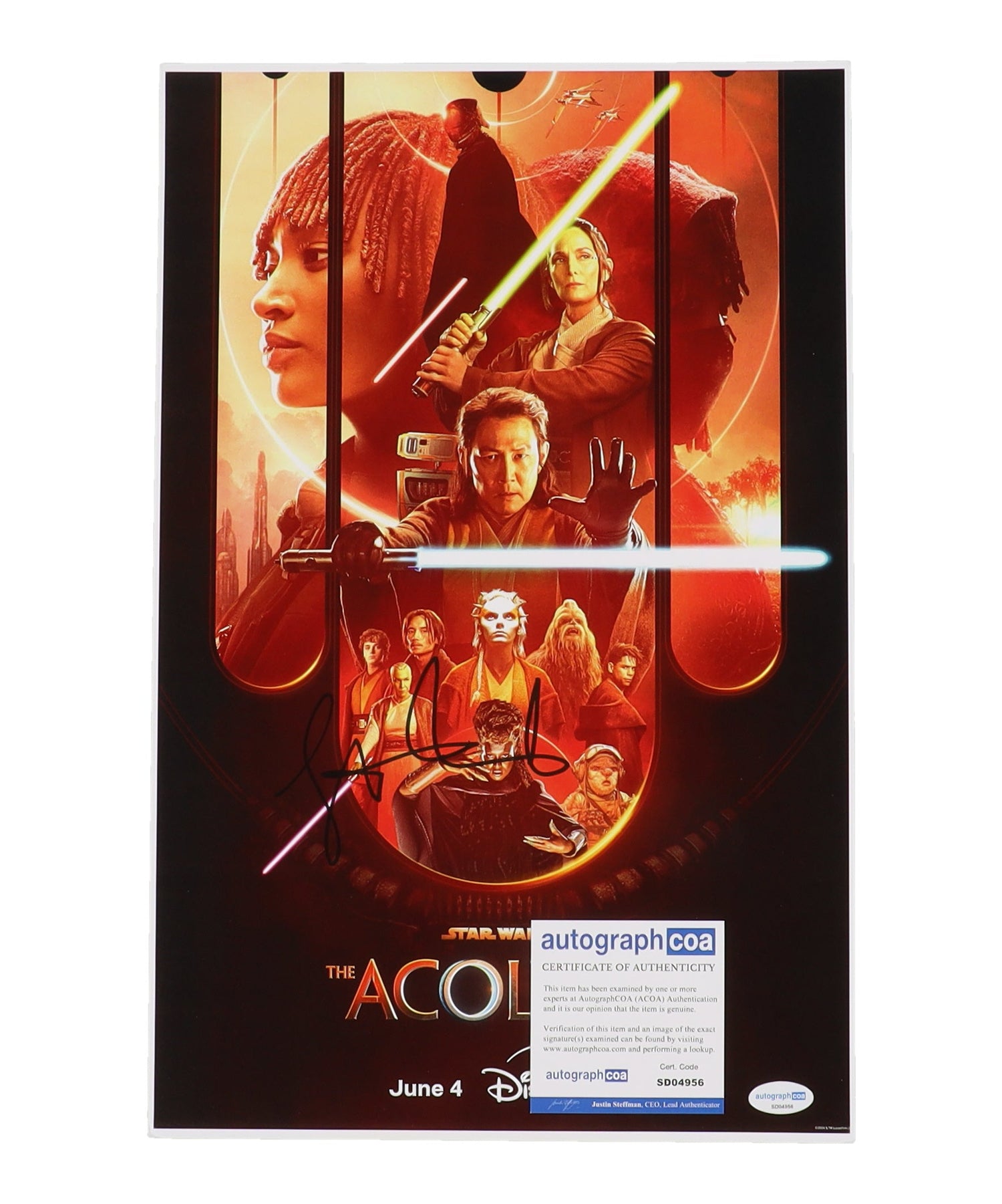 Leslye Headland Signed "The Acolyte" Star Wars