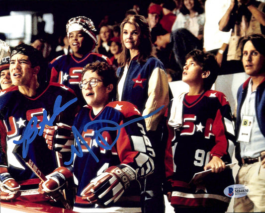 Brandon Adams & Matt Doherty Signed The Mighty Ducks The Mighty Ducks