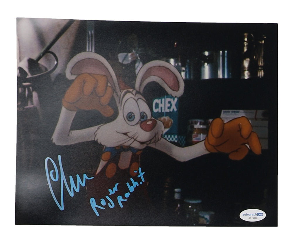 Charles Fleischer Signed Who Framed Roger Rabbit Who Framed Roger Rabbit