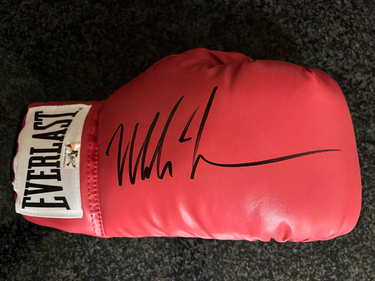 Mike Tyson Autographed Everlast Boxing Glove Mike Tyson