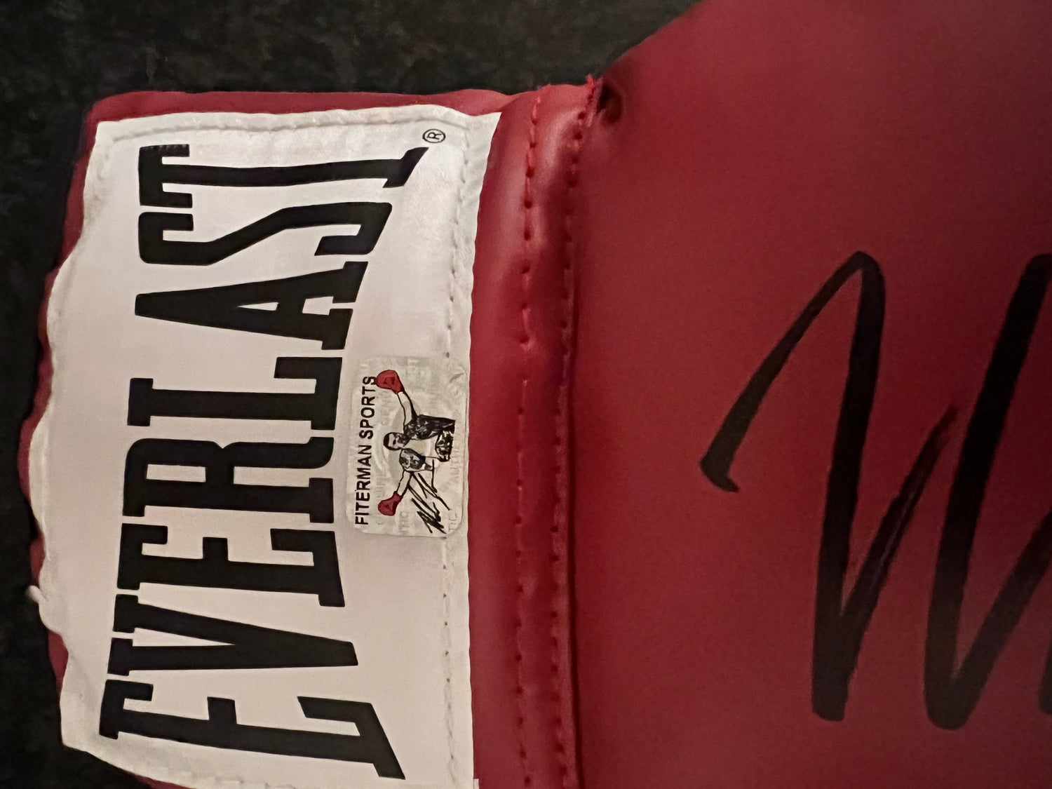 Mike Tyson Autographed Everlast Boxing Glove Mike Tyson