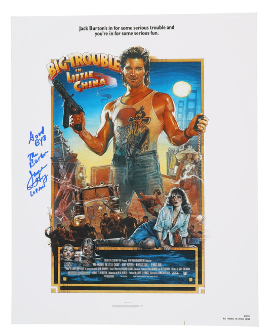 James Hong Signed Big Trouble In Little China Big Trouble in Little China