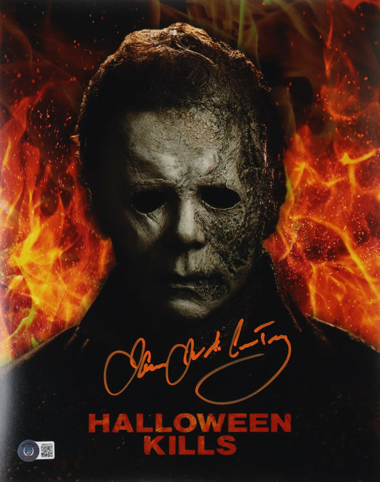 James Jude Courtney signed 11x14 Halloween Kills. Halloween