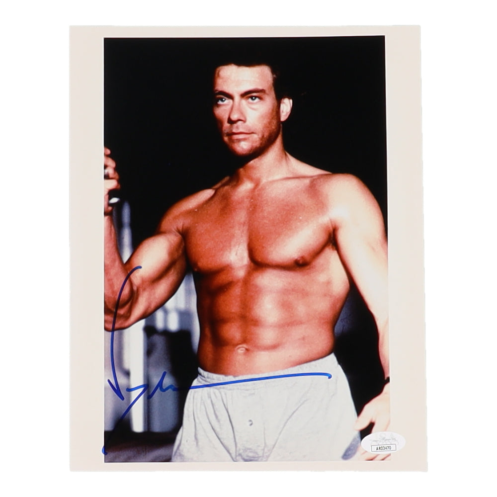 Jean-Claude Van Damme signed 8x10 Kickboxer