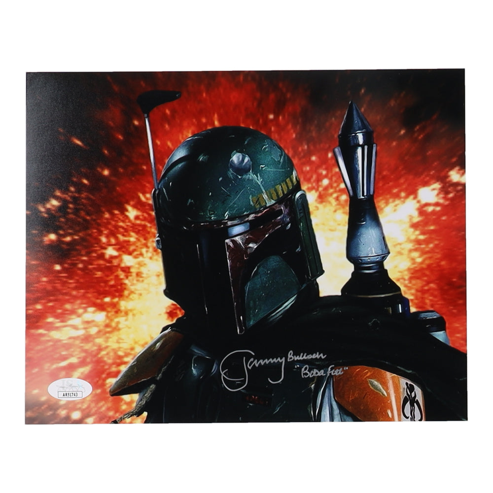 Jeremy Bulloch Signed "Star Wars" 8x10 Inscribed "Boba Fett" (JSA) Star Wars