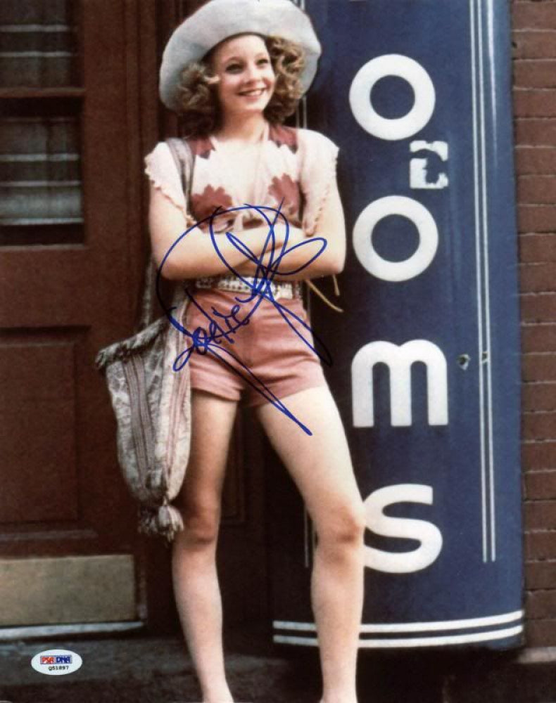 Jodie Foster Signed "Taxi Driver" 11x14 Taxi Driver