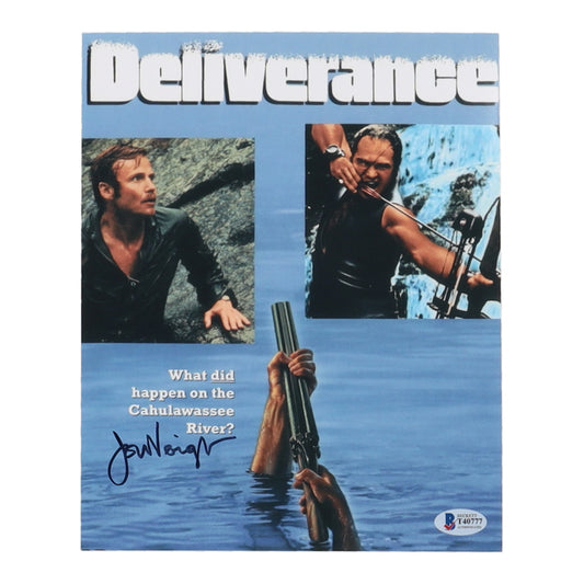 Jon Voight signed Deliverance 8x10 poster Deliverance