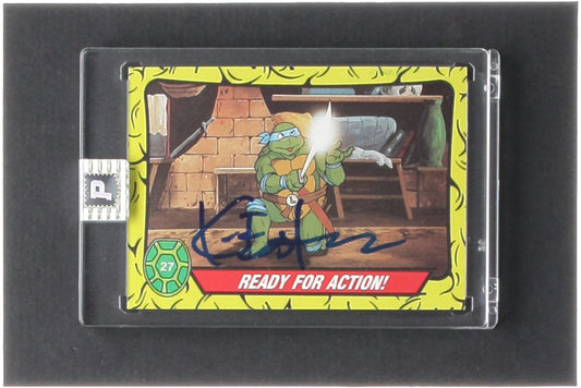 Kevin Eastman Signed 1989 Topps Teenage Mutant Ninja Turtles #27 Teenage Mutant Ninja Turtles