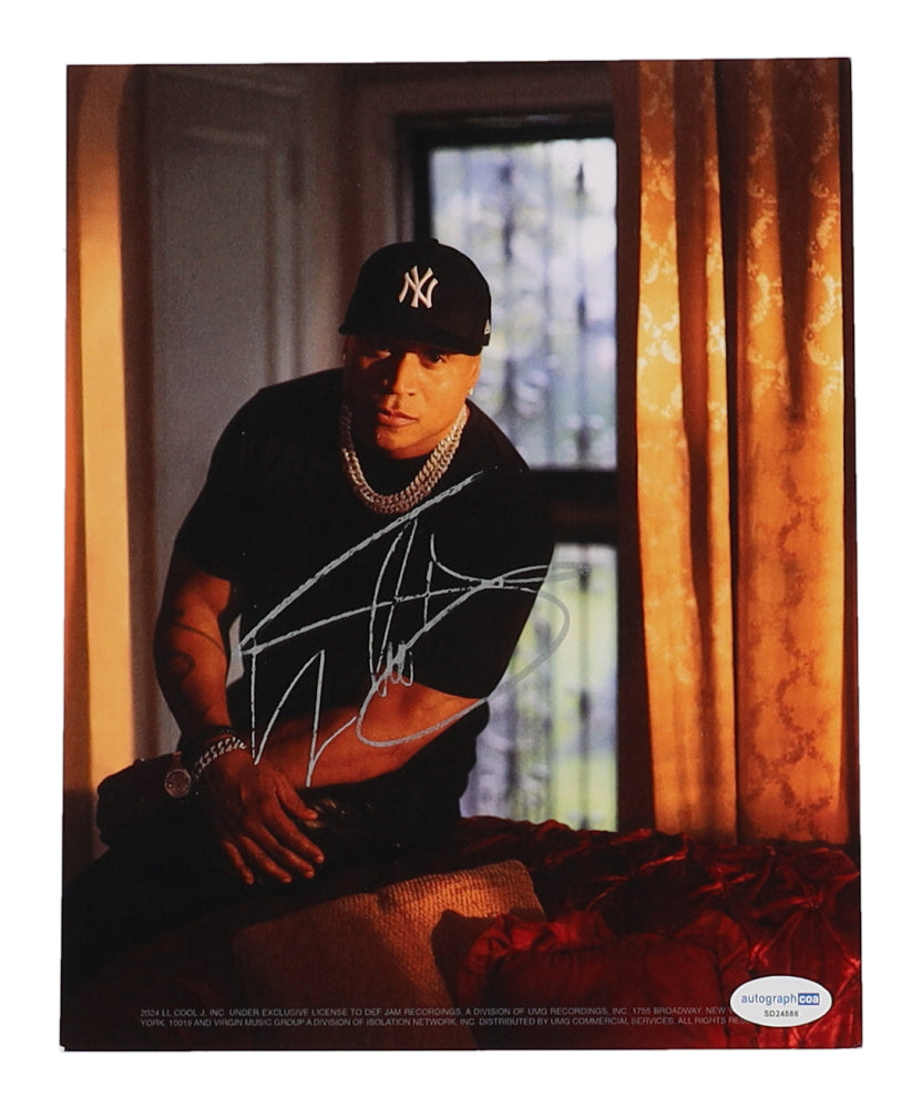 LL Cool J Signed 8x10 LL Cool J