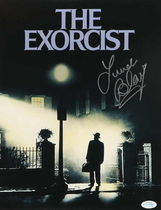 Linda Blair Signed The Exorcist Poster The Exorcist