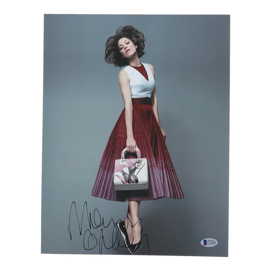 Marion Cotillard Signed 11x14 DC