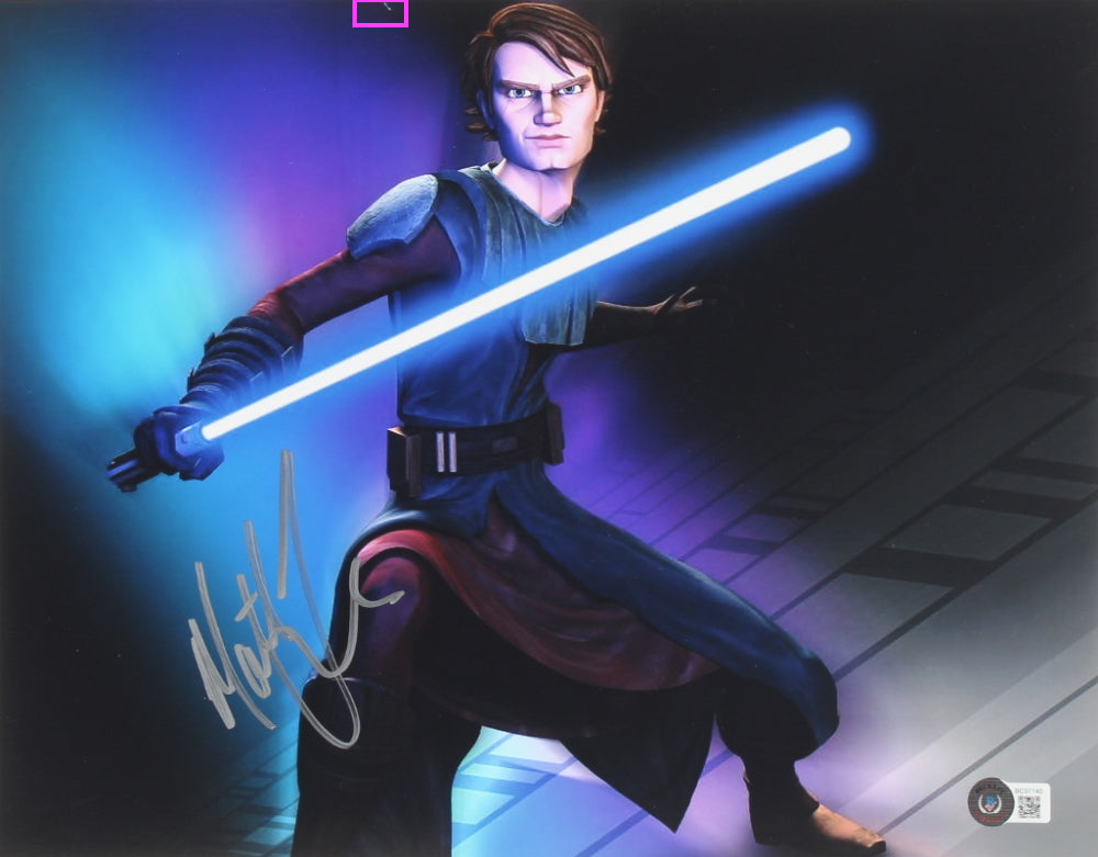 Matt Lanter Signed "Star Wars: The Clone Wars" Star Wars