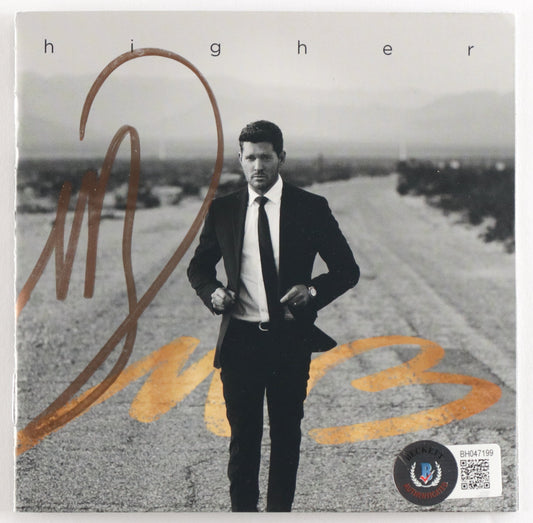 Michael Buble Signed  Booklet Michael Buble