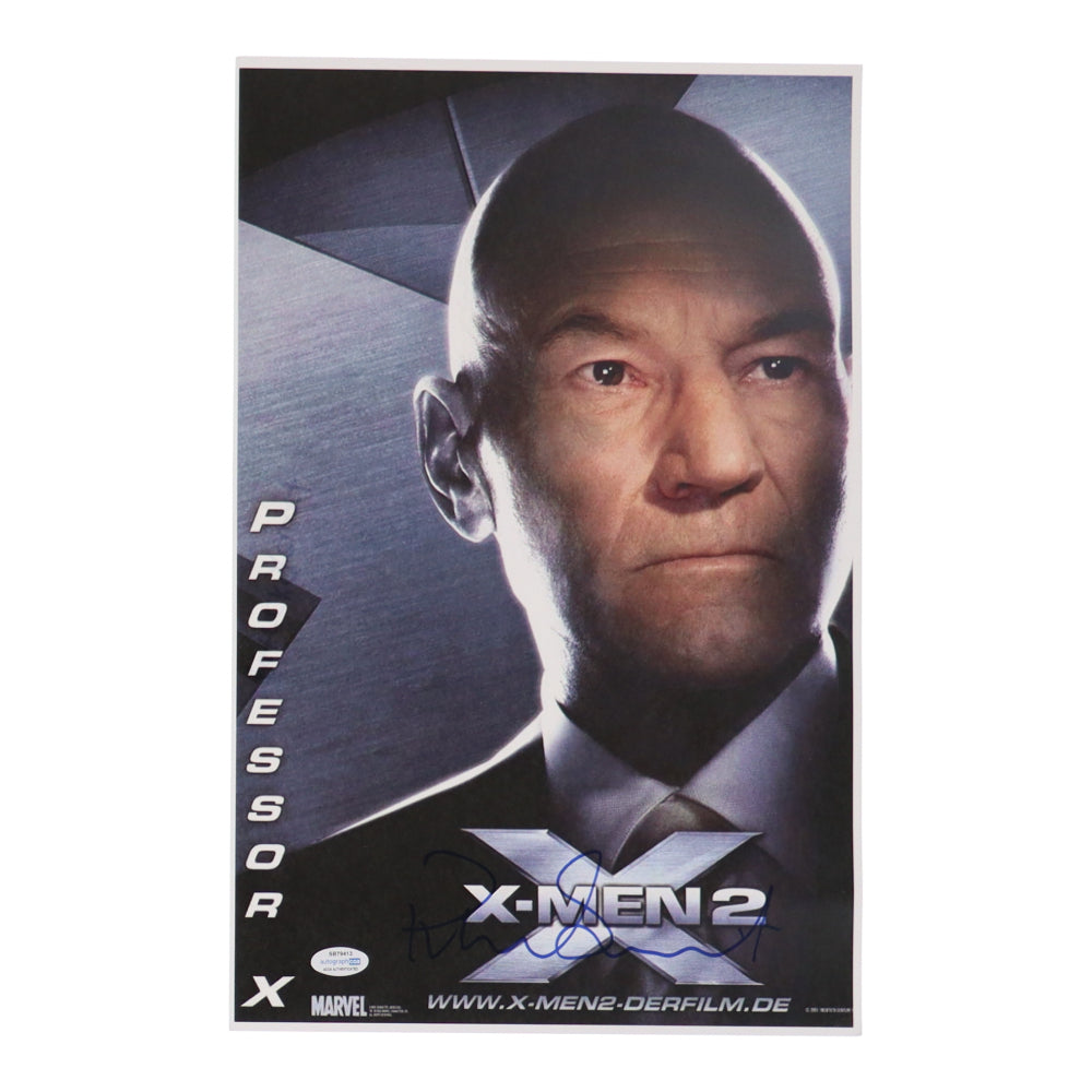 Patrick Stewart signed X-Men 2 X-Men