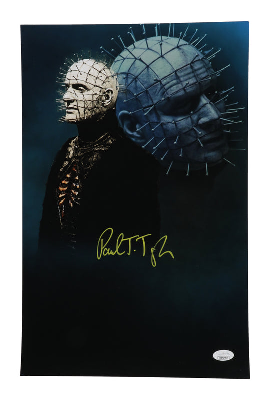 Paul T. Taylor Signed Hellraiser 11x17 Hellraiser