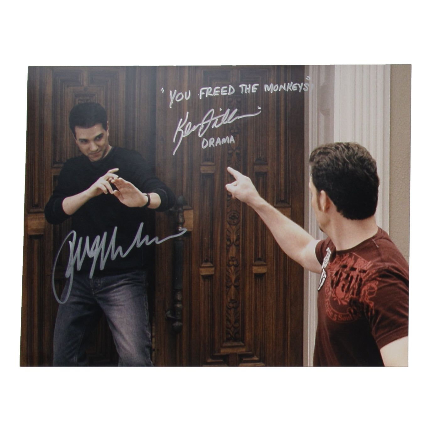 Ralph Macchio & Kevin Dillon Signed "Entourage" Entourage