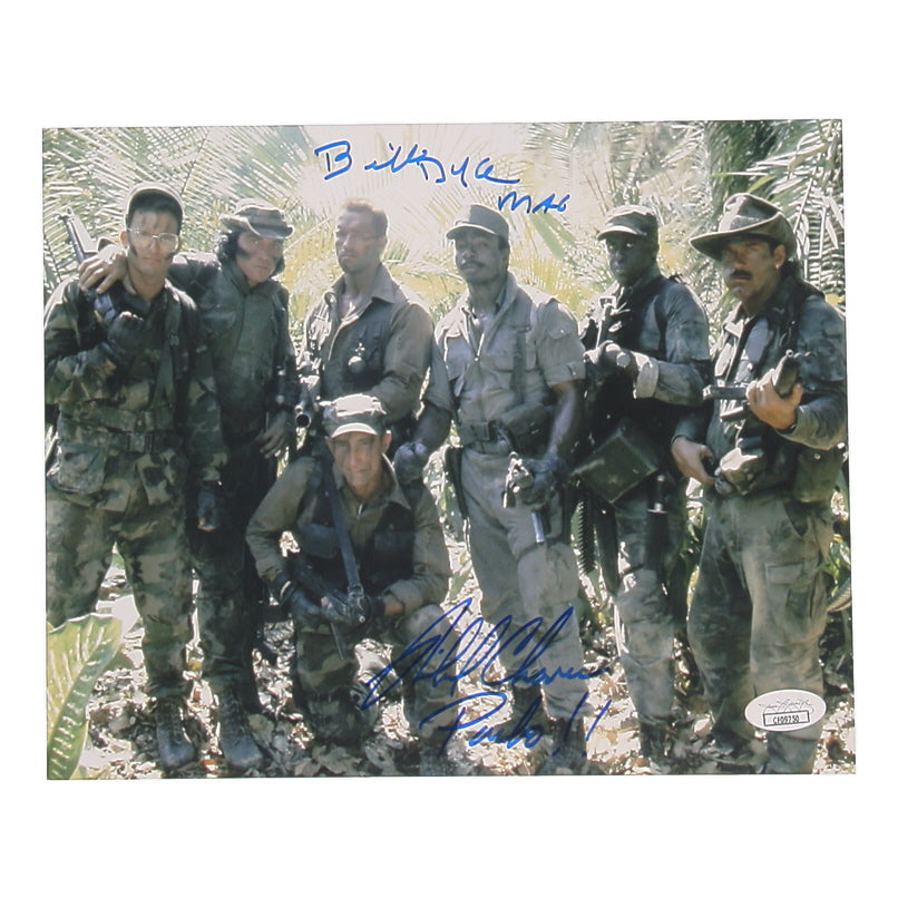 Richard Chaves & Bill Duke Signed Signed "Predator" Predator
