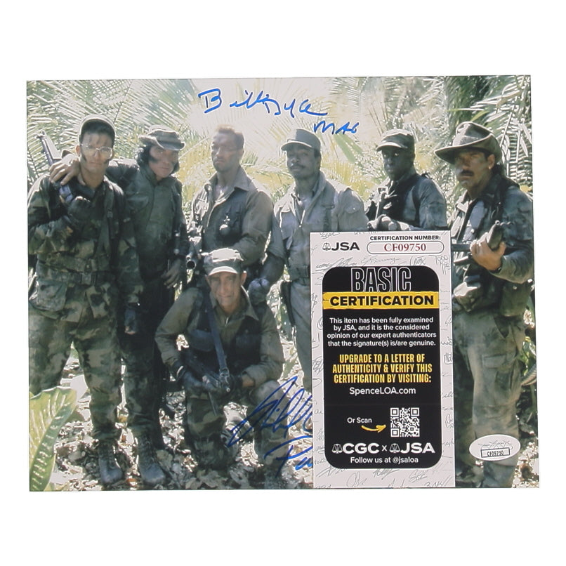 Richard Chaves & Bill Duke Signed Signed "Predator" Predator