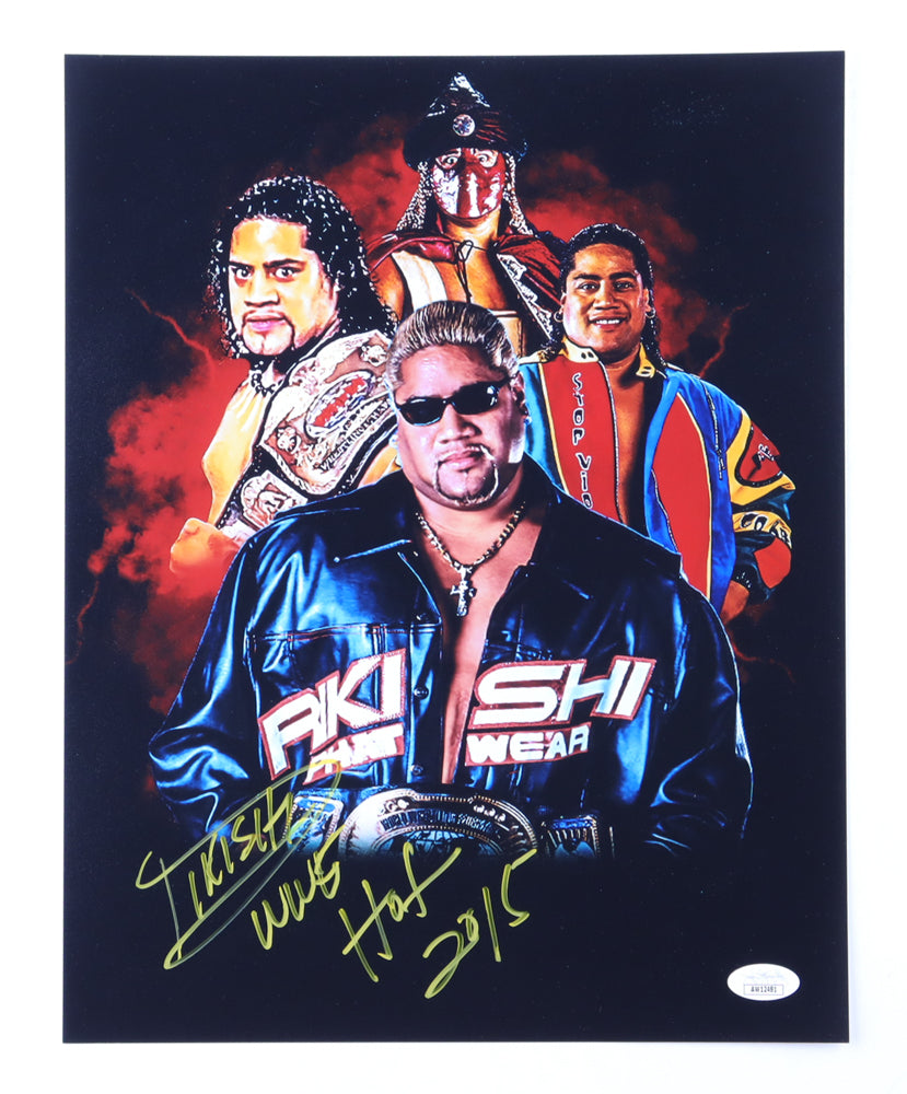 Rikishi Signed WWE WWE