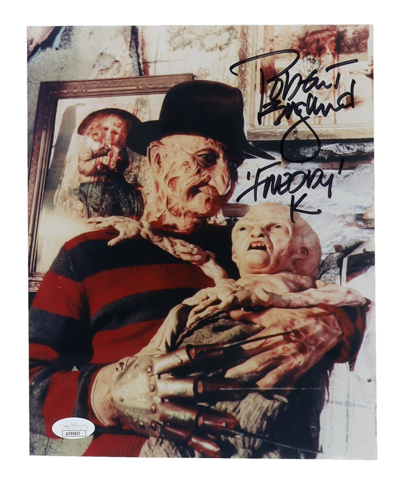 Robert Englund Signed "Nightmare on Elm Street" A Nightmare on Elm St