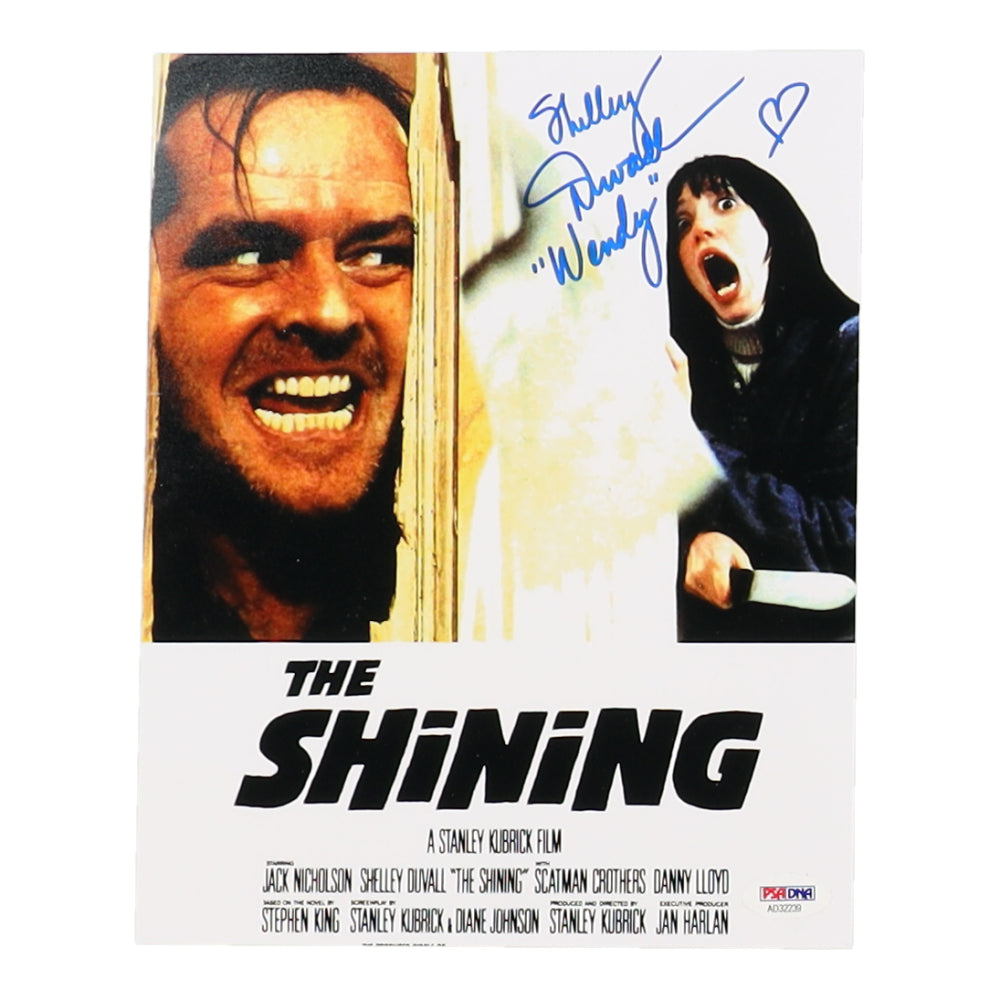 Shelley Duvall Signed "The Shining" 8x10 poster The Shining