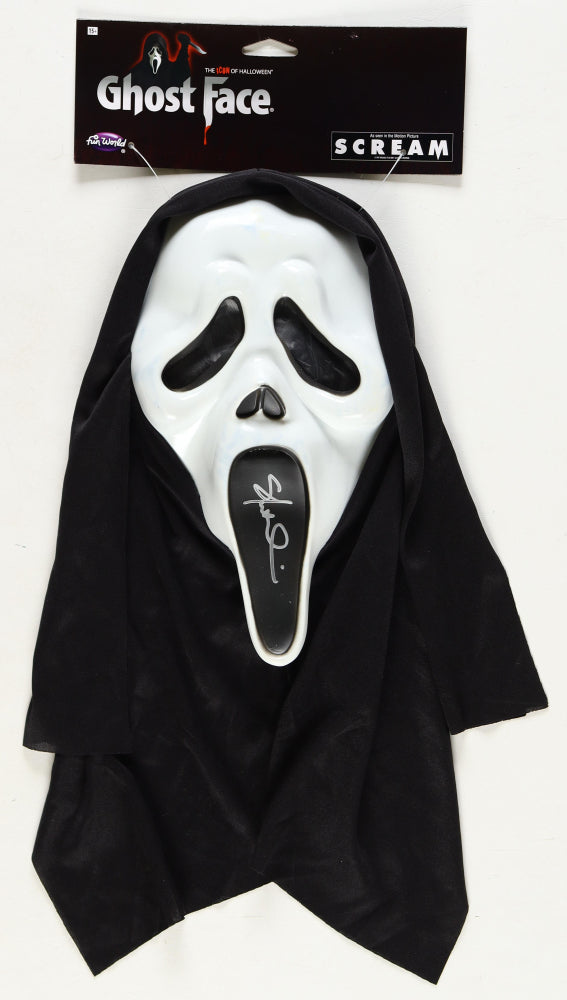 Skeet Ulrich Signed "Scream" Ghostface Mask Scream